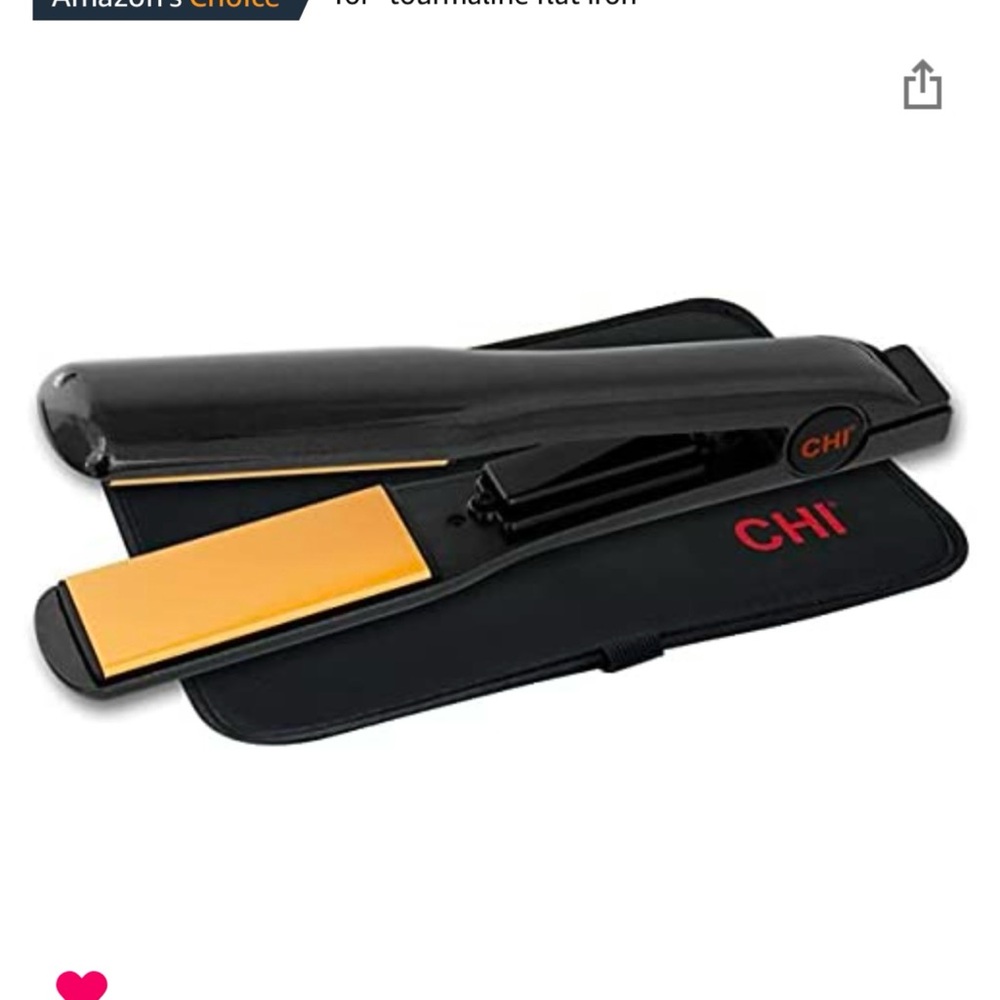 CHI Black and Gold Hair Straightener